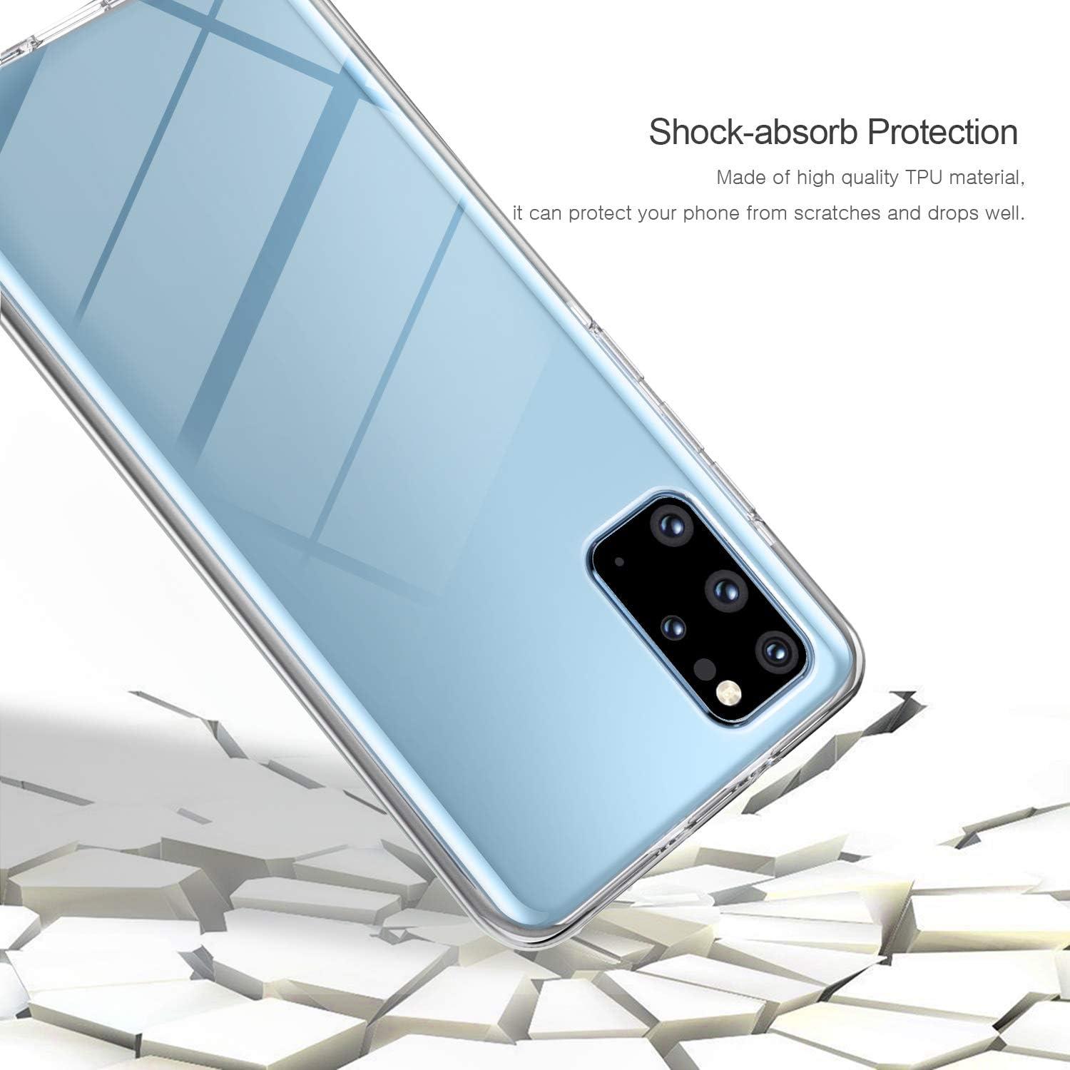 Schutzhülle für Samsung Galaxy S20 Plus 360 Grad Transparent