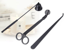 Kerzenlöscher Dochtschere Docht Dipper Set - Schwarz