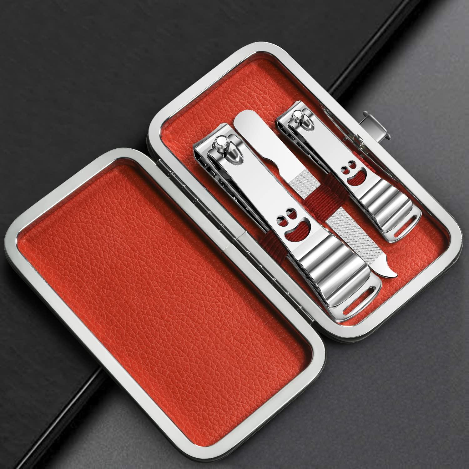 Nagelknipser Set 2 Stück Nail Clipper Nagelfeile Edelstahl TreeSet