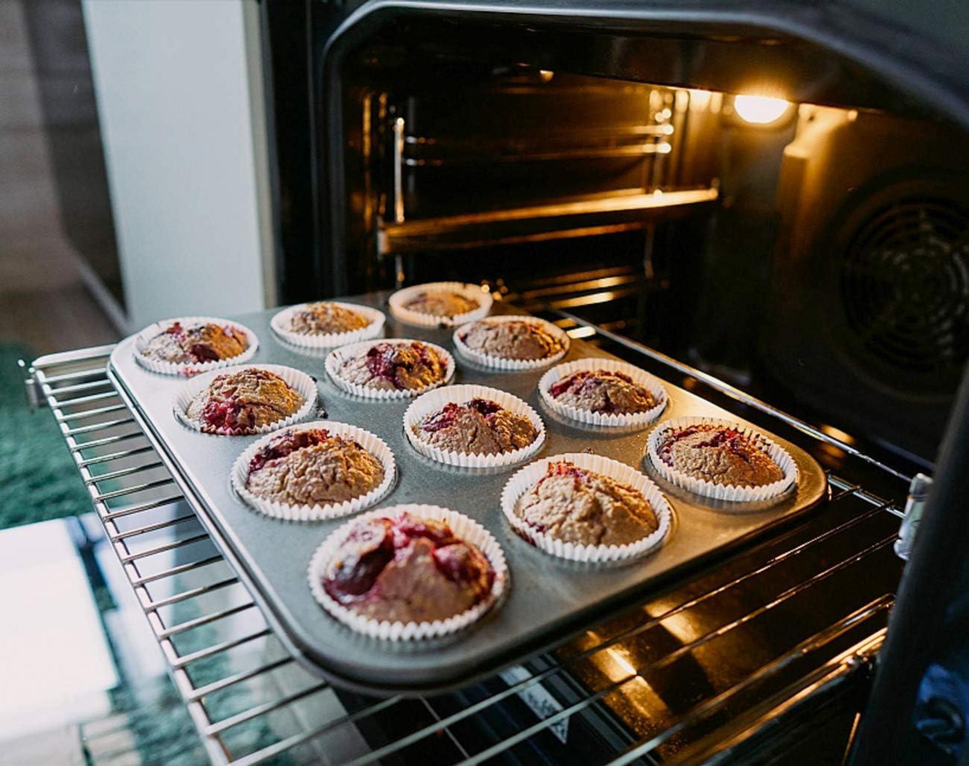 Mini Muffins Silikon Backform 12 Muffins Antihaftbeschichtet