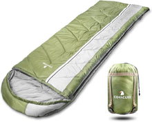 COVACURE Schlafsack Outdoor 4 Jahreszeiten Ultraleicht Camping