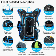 Fahrradrucksack 30L Wasserdichter Ultraleicht Damen Herren