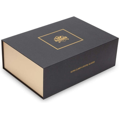 Whiskeygläser Set 6-teilig Kristallglas 300 ml Luxus