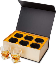 Whiskeygläser Set 6-teilig Kristallglas 300 ml Luxus