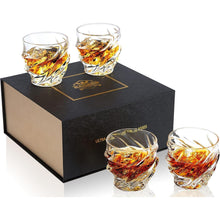 Whisky Gläser Kristallglas Set 260 ml Luxus Geschenk