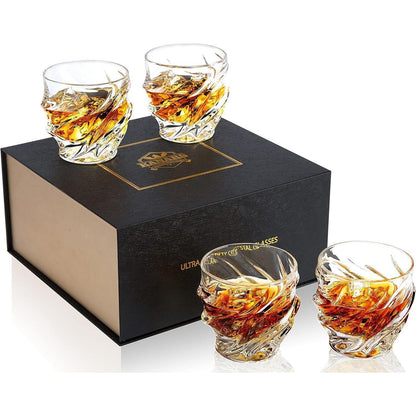 Whisky Gläser Kristallglas Set 260 ml Luxus Geschenk