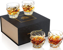 Whisky Gläser Kristall 4-teilig 260 ml Luxus Geschenk