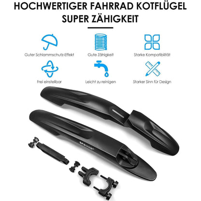 SPGOOD Schutzblech-Set Universal für Fahrrad 24-29 Zoll