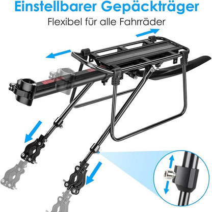 Fahrrad Gepäckträger Set 24-29 Zoll Universal