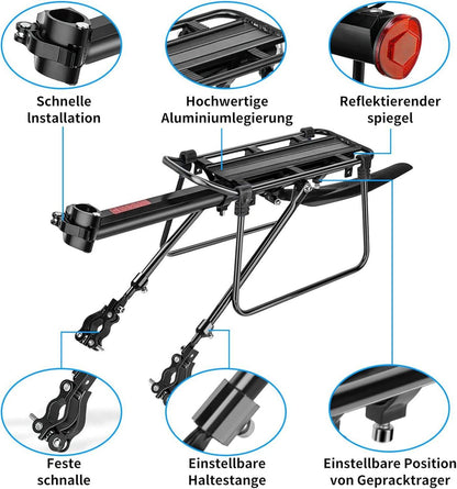 Fahrrad Gepäckträger Set 24-29 Zoll Universal