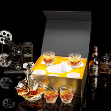 Whisky Karaffe Set mit Gläsern 750ml Dekanter 5-teilig