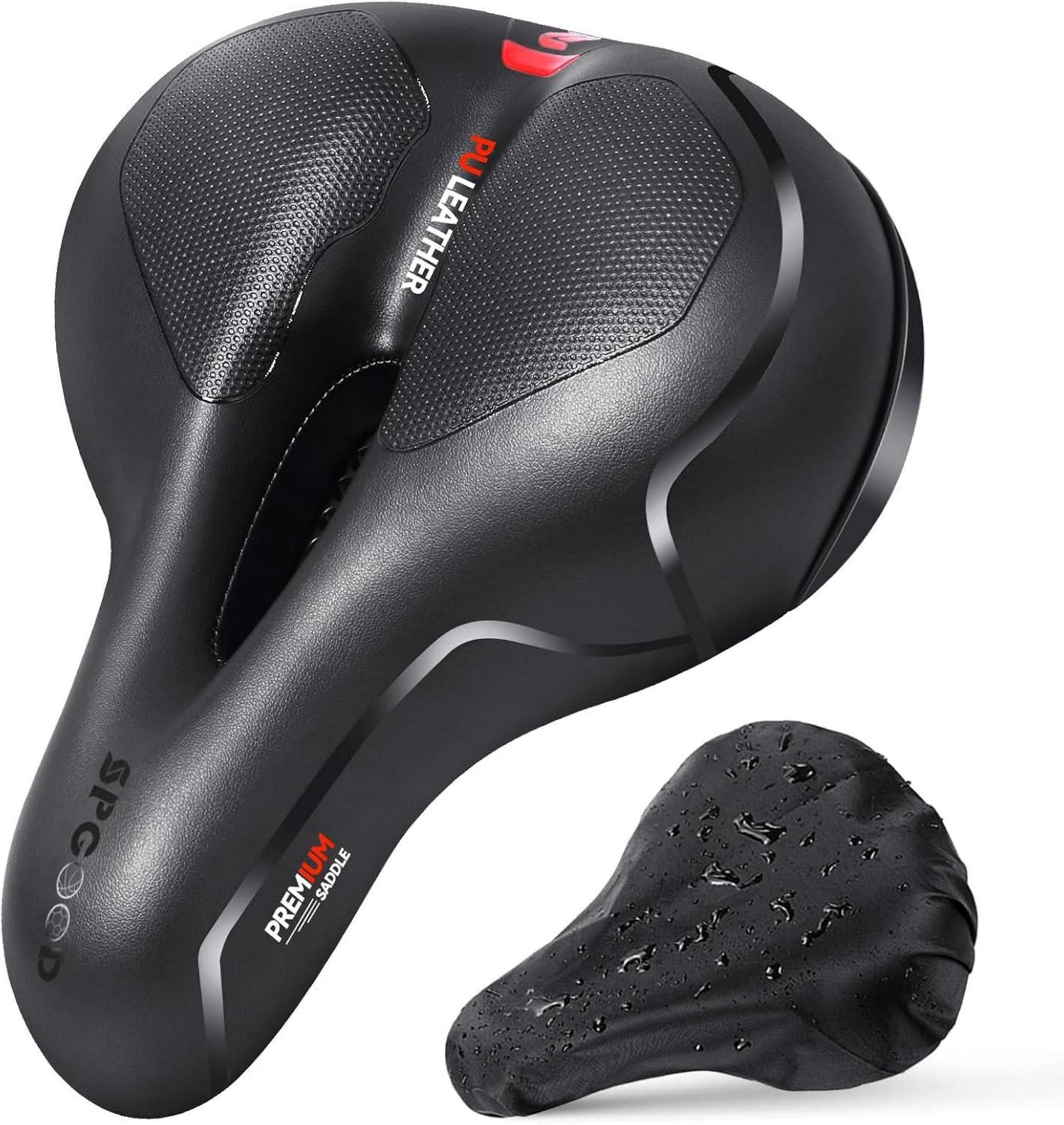 Fahrradsattel Memory Foam Ergonomisch Atmungsaktiv Wasserdicht 25