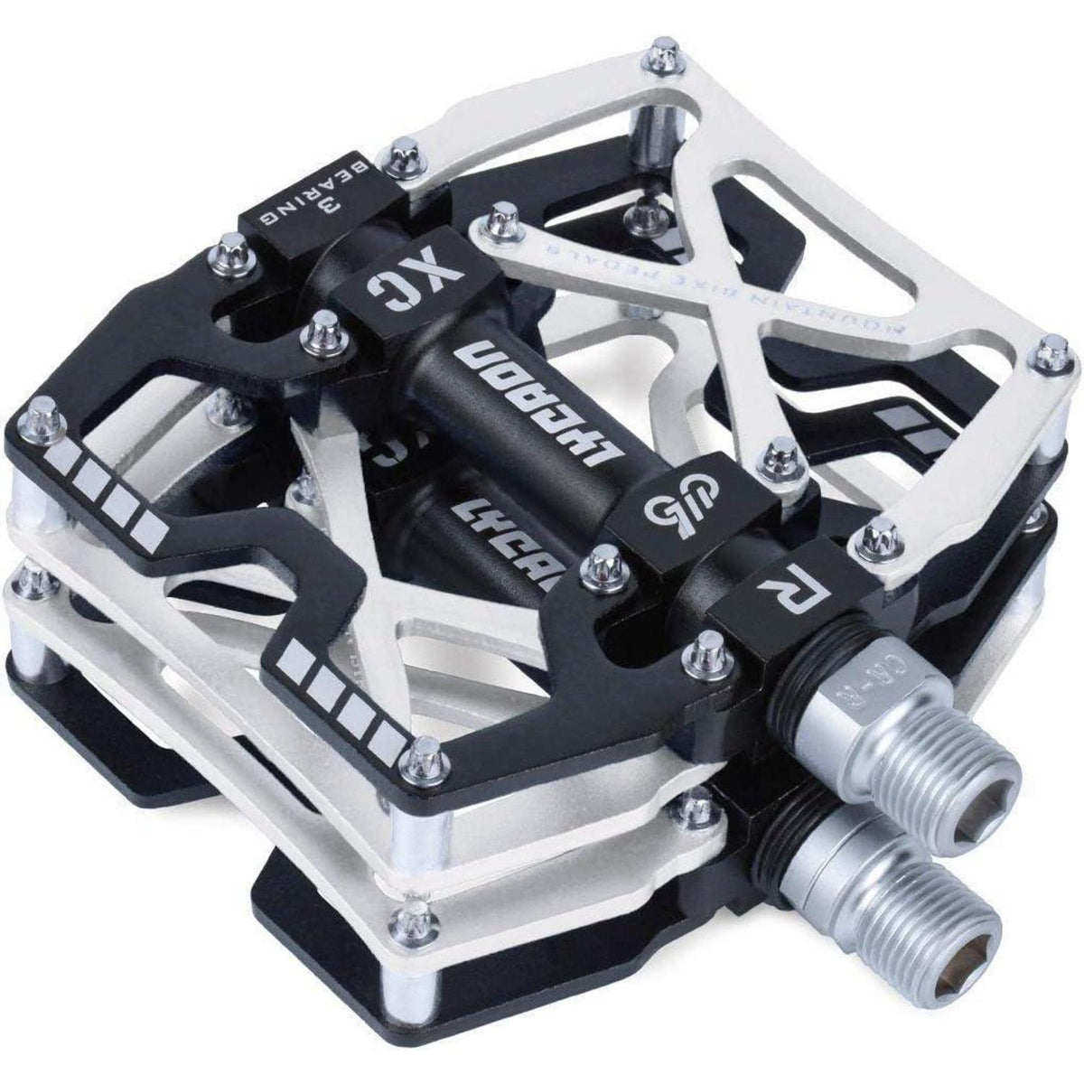 MTB Fahrradpedale CNC Aluminium 3 Lager 9/16"