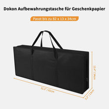 Aufbewahrungstasche für Weihnachtspapier Organizer