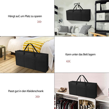 Weihnachtspapier Aufbewahrung Wasserdicht 600D Oxford 3 Fächer 82x13x34cm