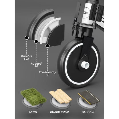 Kinderdreirad Laufrad verstellbarer Sitz 3-in-1 Design