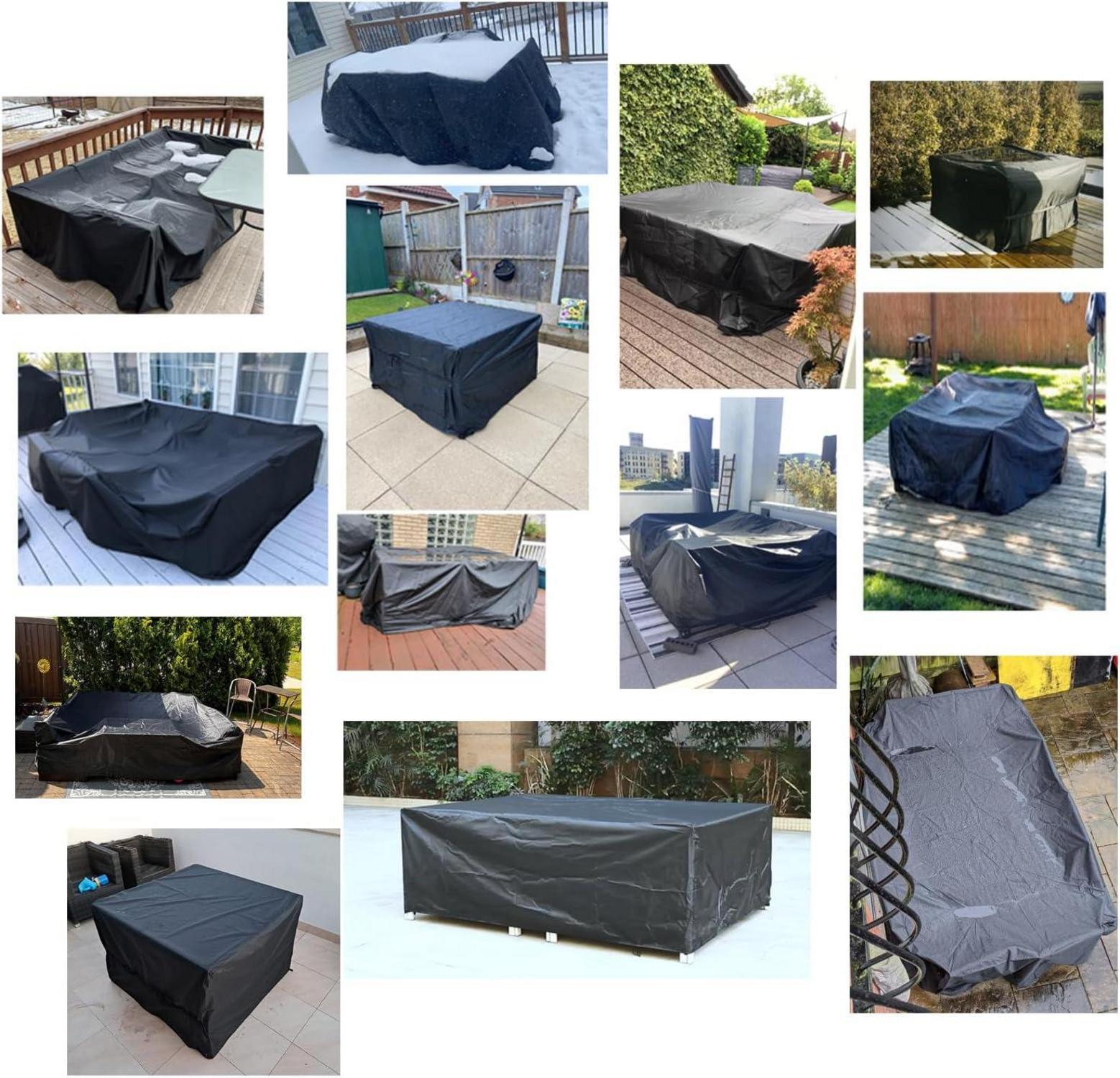 Gartenmöbel Abdeckung Belüftungsöffnungen Wasserdicht UV-Beständig