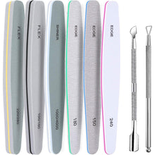 Professionelles Nagelfeile Set Nagelhautschieber Edelstahl