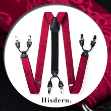 Hosenträger Herren 3,5 cm Stark Clips Y-Form Elastisch 130