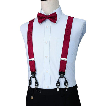 Hosenträger Herren 3,5 cm Stark Clips Y-Form Elastisch 130