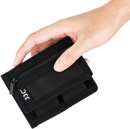 Speicherkartentasche für SD XQD Micro SD Karten mit 2 Kamera-Akkutaschen Canon