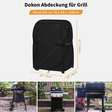 Dokon Grill Abdeckung Wetterfest Schwerlast 600D Oxford