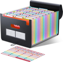 Dokumentenmappe A4 26 Fächer Bunte Sortiermappe Organizer