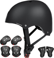 Fahrradhelm für Kinder Verstellbar Skateboard Scooter 3-13 Jahre