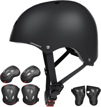 Fahrradhelm für Kinder Verstellbar Skateboard Scooter 3-13 Jahre