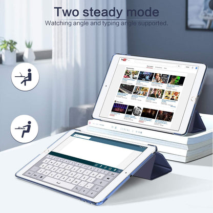 EasyAcc iPad 9.7 Hülle Ultra Dünn Dunkelblau magnetisch mit Standfunktion