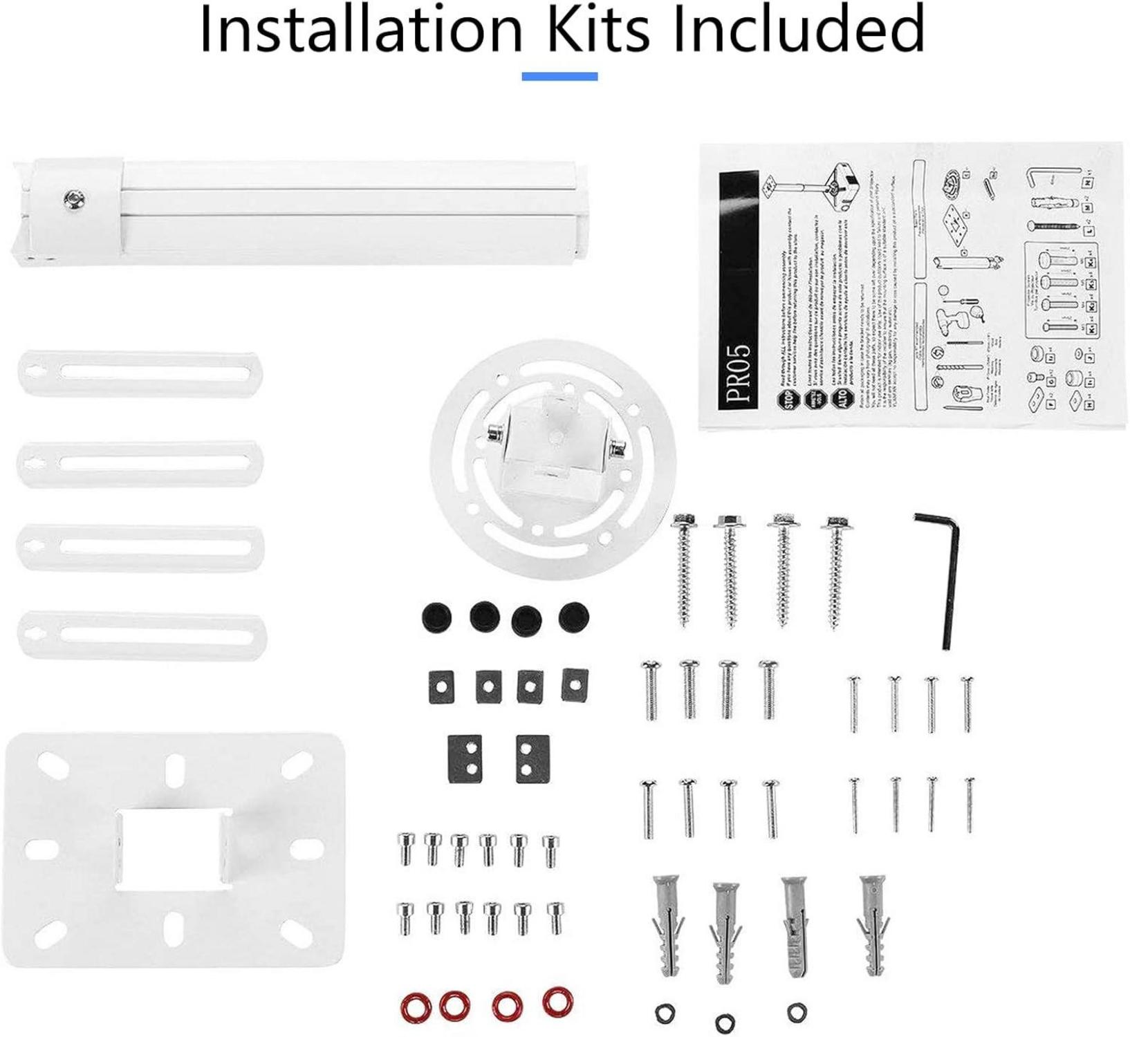 Universal Projektor Decken- & Wandhalterung drehbar schwenkbar neigbar bis 13,6