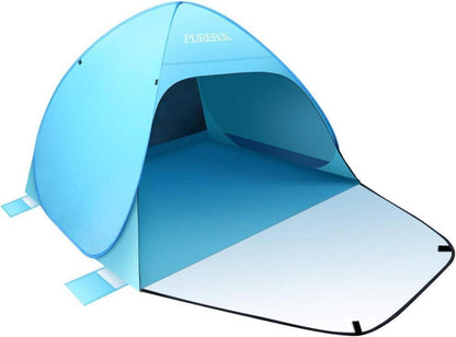 Strandmuschel Pop Up UV-Schutz 50+ für 2-4 Personen