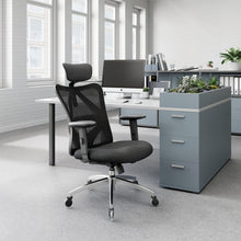 Ergonomischer Bürostuhl mit Lordosenstütze und