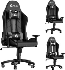 Gaming Chair 2024 Rücken- und Kopfstütze Ergonomischer Computerstuhl