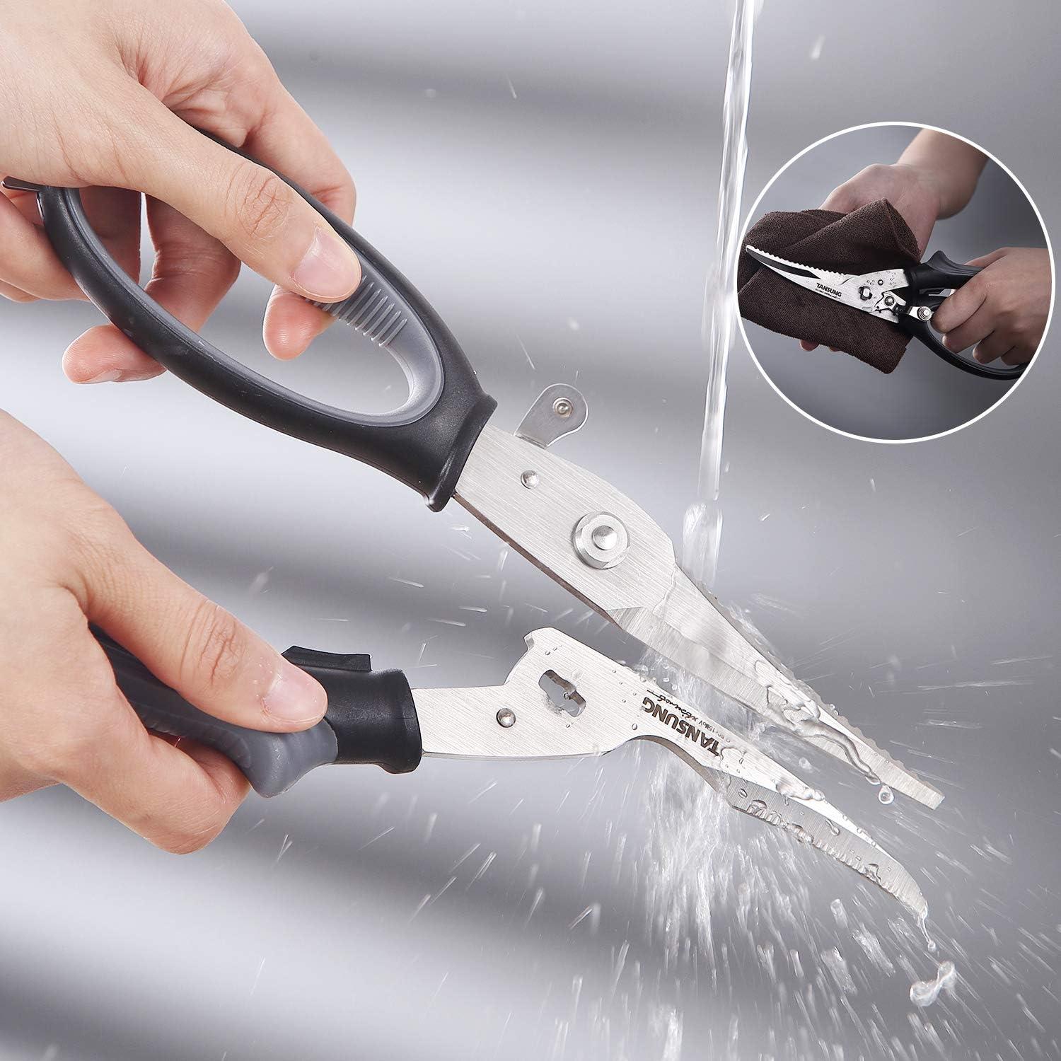 Multifunktions-Küchenschere 25 cm zerlegbar für Hühnerknochen Fleisch Gemüse