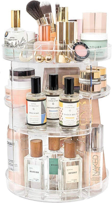 360° drehbarer Make-up Organizer für Kommode Badezimmer