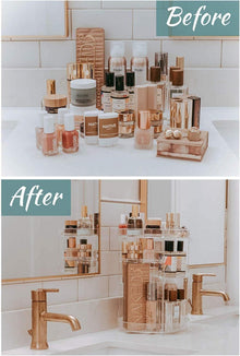 Make up Organizer 6 Schichten 360° drehbar Kosmetikbox