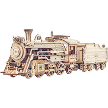 ROKR 3D Puzzle Dampflokomotive Holzbausatz Modellbau Kit