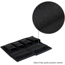 Speicherkarten- und Akkuhalter für Kameras, Schwarz