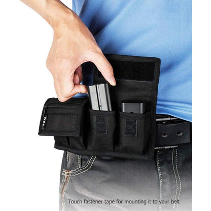 Speicherkarten- und Akkuhalter für Kameras, Schwarz