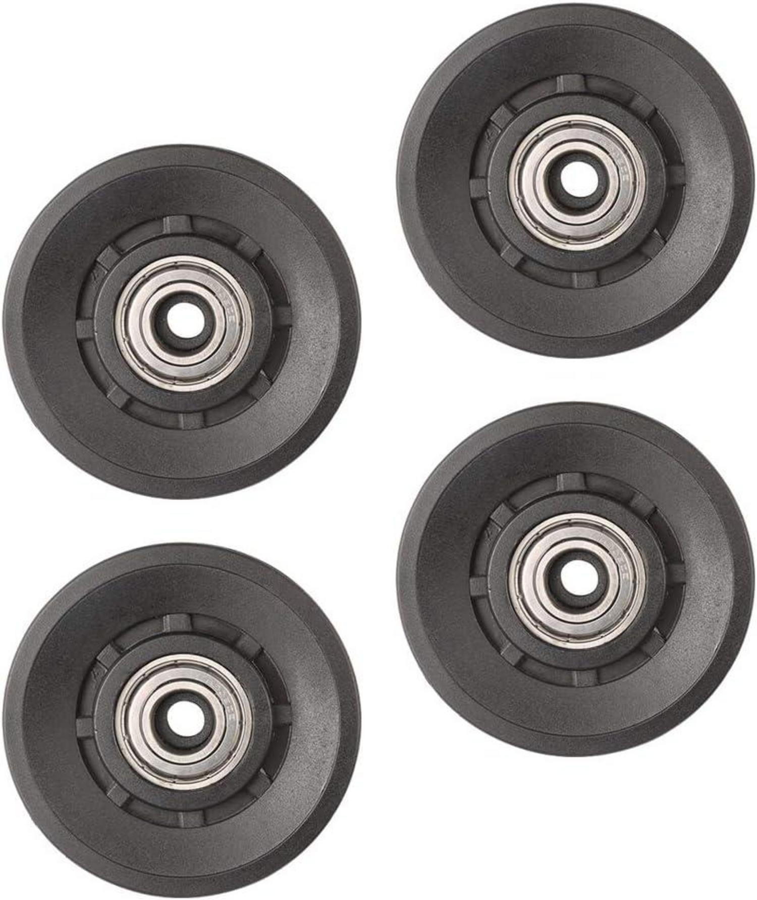 Topfinder Seilrolle 90mm Fitness Latzug Ersatzteile Kugellager 4 Stück