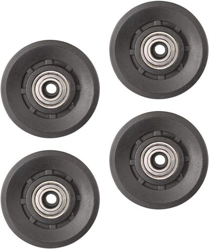 Topfinder Seilrolle 90mm Fitness Latzug Ersatzteile Kugellager 4 Stück