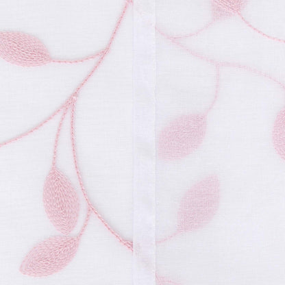 2er Set Vorhänge Mädchen Ösen Weiß Transparent Wohnzimmer 138x140 cm