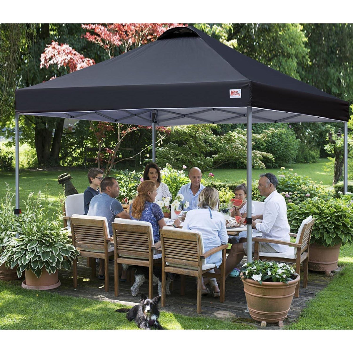 Pop-up Pavillon 2,5x2,5m – Schnellaufbau, Höhenverstellbar & Wasserabweisend
