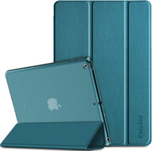 iPad 9.7 2018 Hülle Ultra Dünn Matt Abdeckung Pfauenblau