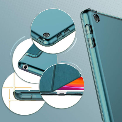 iPad 9.7 2018/ 6 Generation/ 2017/ 5 Generation Hülle Pfauenblau