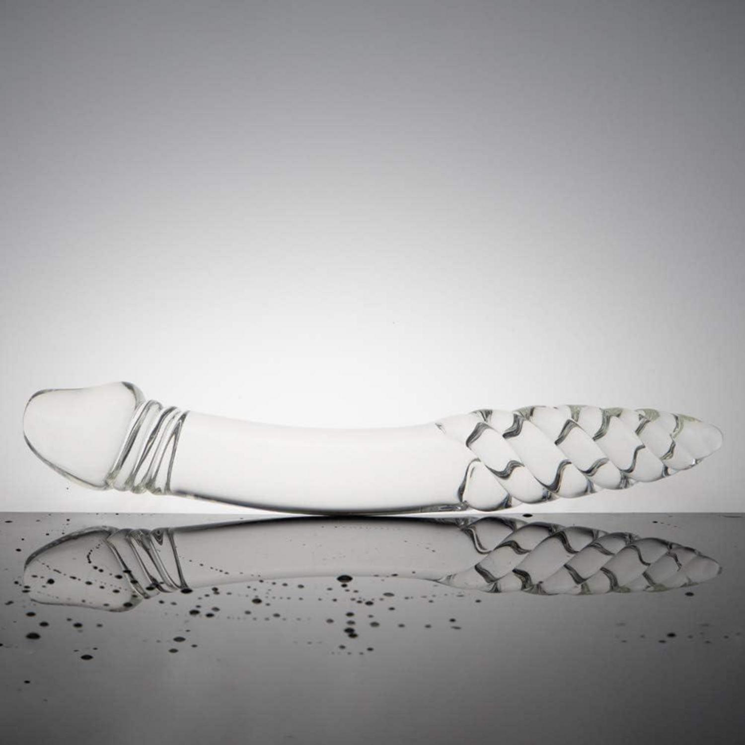 Kristallglas Doppeldildo Analdildo G-Punkt Stimulation Buttplug