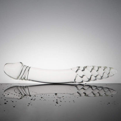 Kristallglas Doppeldildo Analdildo G-Punkt Stimulation Buttplug