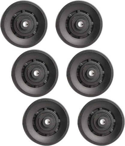 90mm Fitness Seilrolle Umlenkrolle mit Kugellager 6 Stück