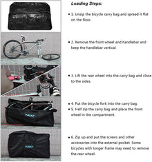 Fahrrad Transporttasche Wasserdicht 20-26 Zoll Bike Faltrad